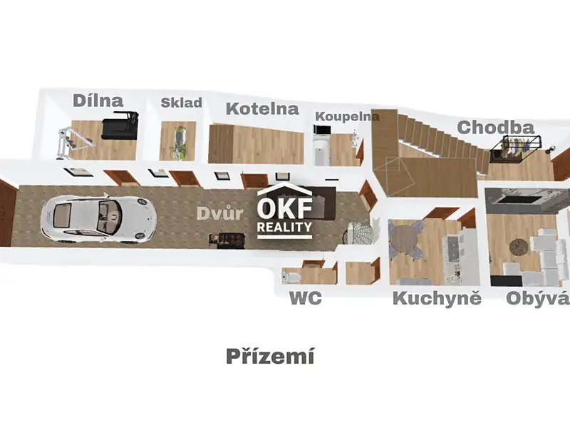 Prodej rodinného domu 130 m², pozemek 129 m², Měrovice nad Hanou – náhled fotky 2