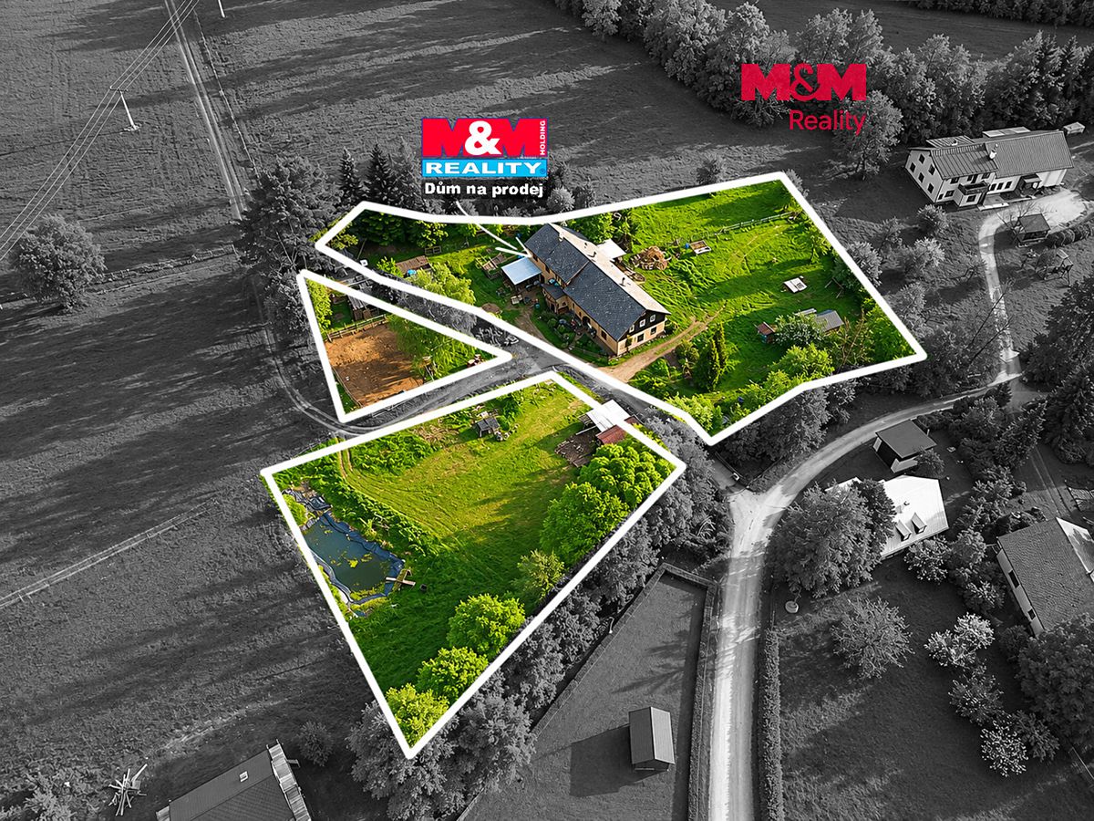 Prodej zemědělské usedlosti 180 m², pozemek 5883 m²