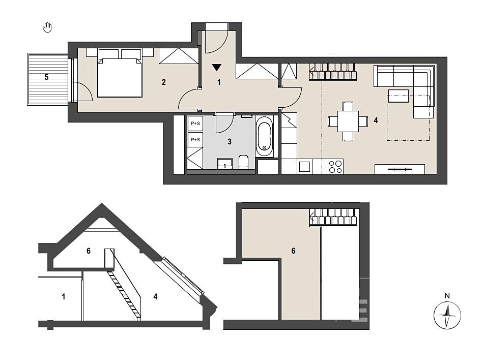 Prodej bytu 2+kk 61 m² – fotografie 4