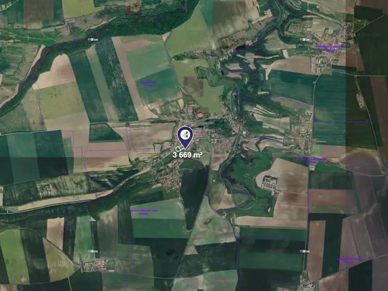 Prodej stavebního pozemku 3529 m², Mšené-lázně – náhled fotky 2
