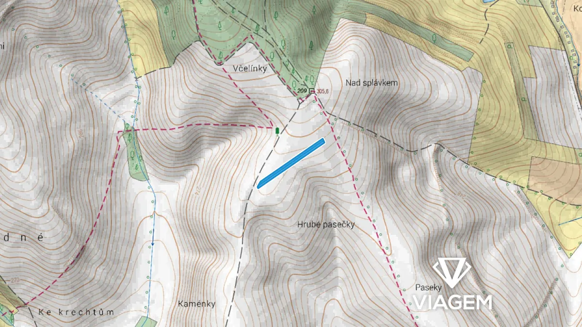 Prodej podílu 1/3 pole 869 m²