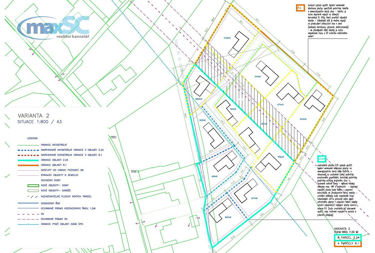 Prodej stavebního pozemku 13253 m² – fotografie 3