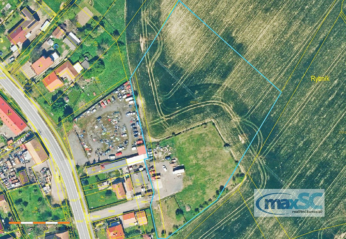 Prodej stavebního pozemku 13253 m² – fotografie 2