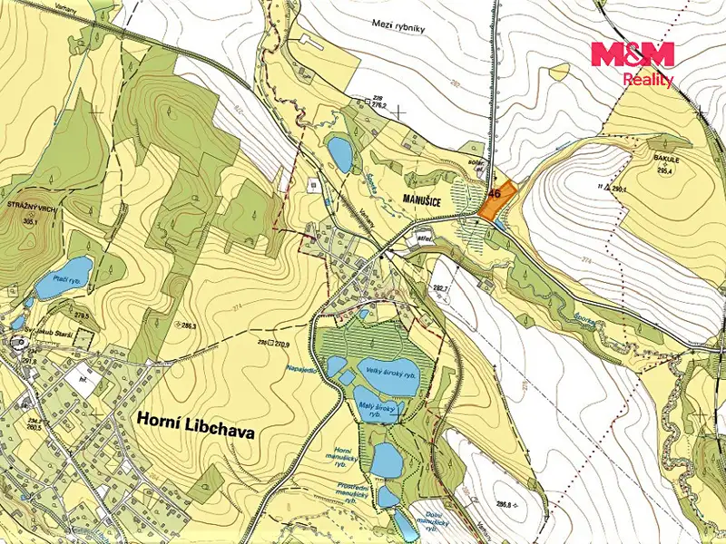 Prodej stavebního pozemku 7368 m², Česká Lípa – náhled fotky 2