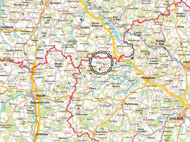 Prodej pole 11760 m², Křešín – náhled fotky 3