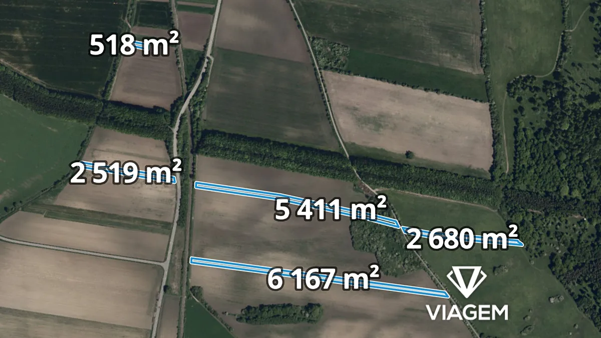 Prodej podílu 1/4 pole 4257 m²
