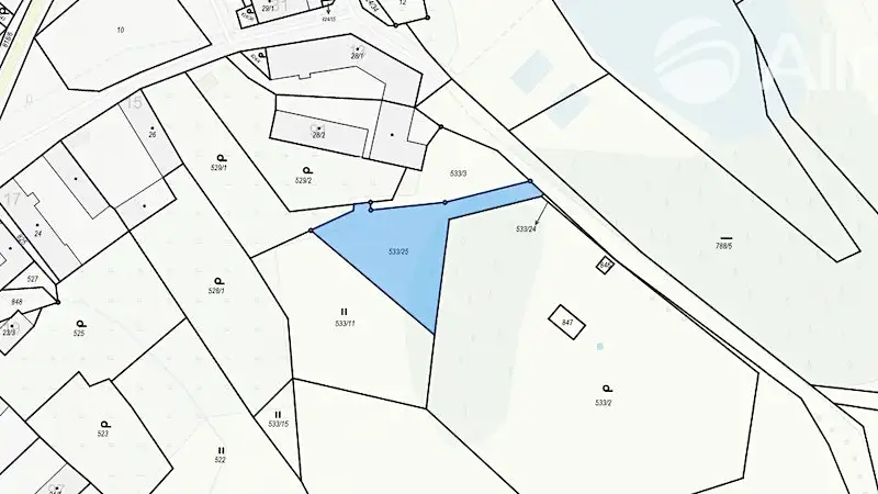 Prodej pozemku 978 m², Chlum u Třeboně – náhled fotky 3