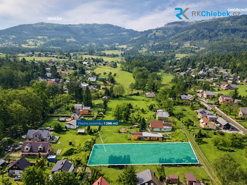 Prodej stavebního pozemku 1288 m², Frýdlant nad Ostravicí – náhled fotky 2