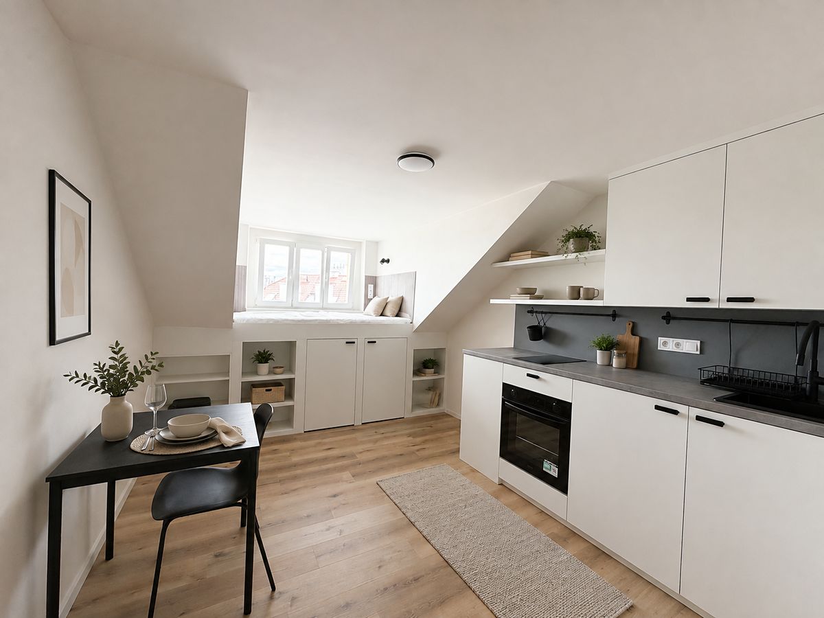 Pronájem bytu 1+kk 19 m²
