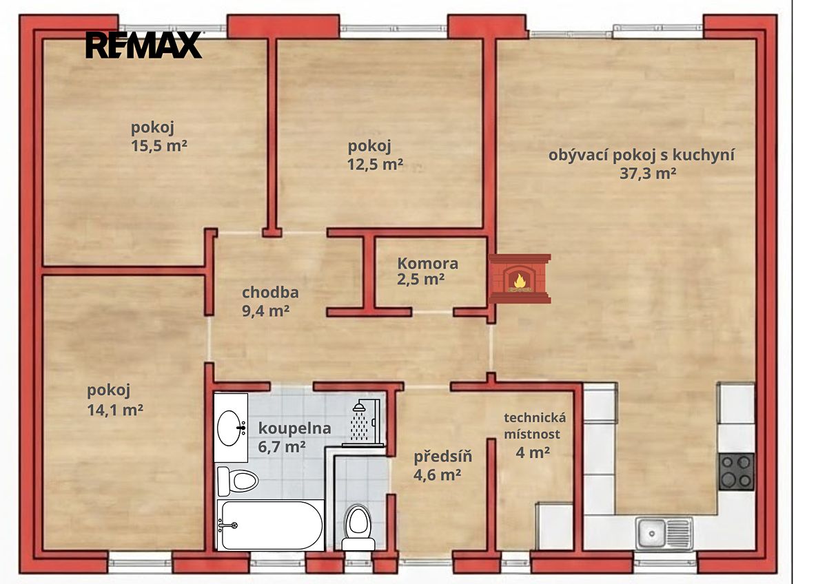 Prodej rodinného domu 115 m², pozemek 509 m² – fotografie 2