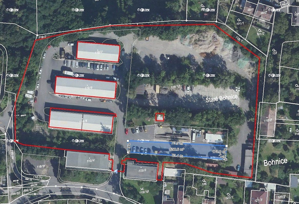 Pronájem pozemku 100 m² – fotografie 5