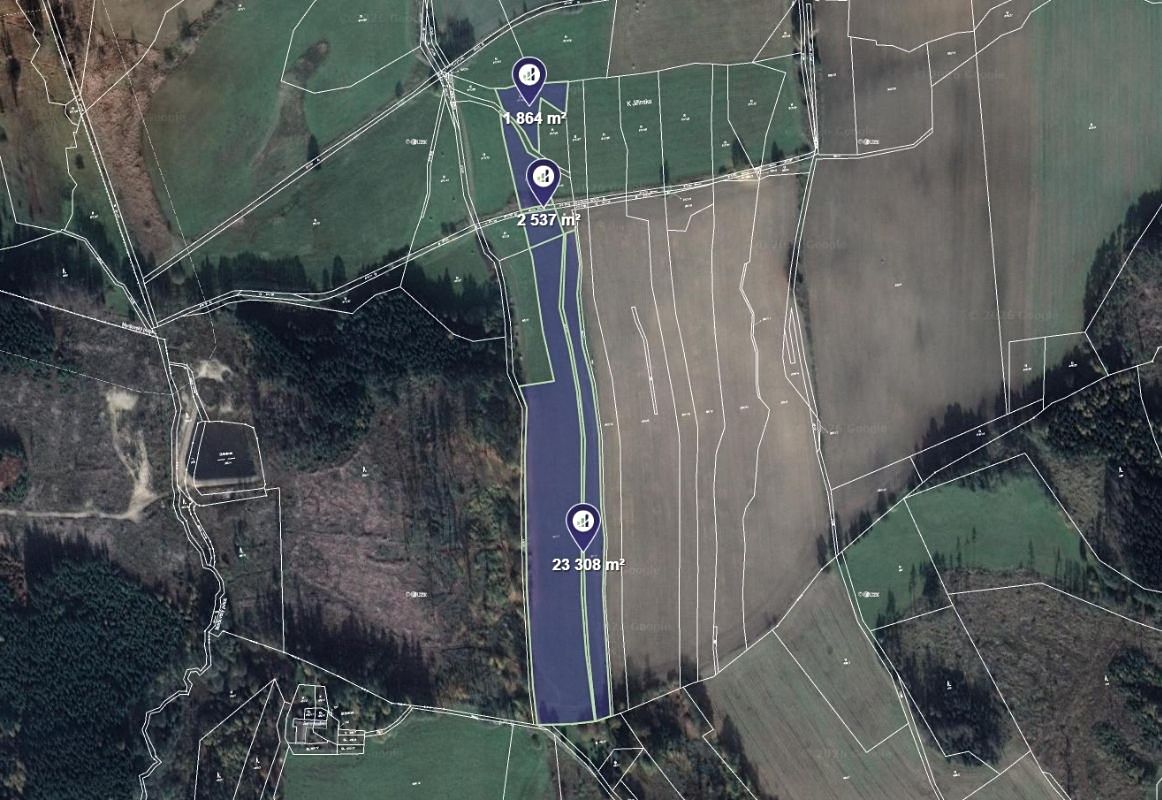 Prodej pole 27709 m²