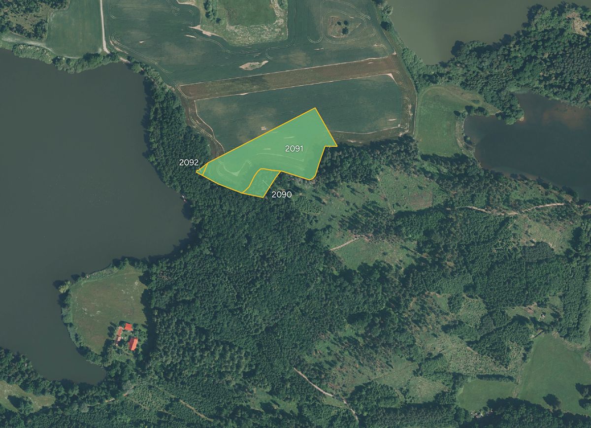 Prodej pole 17266 m², Tchořovice – fotka 1 z 3