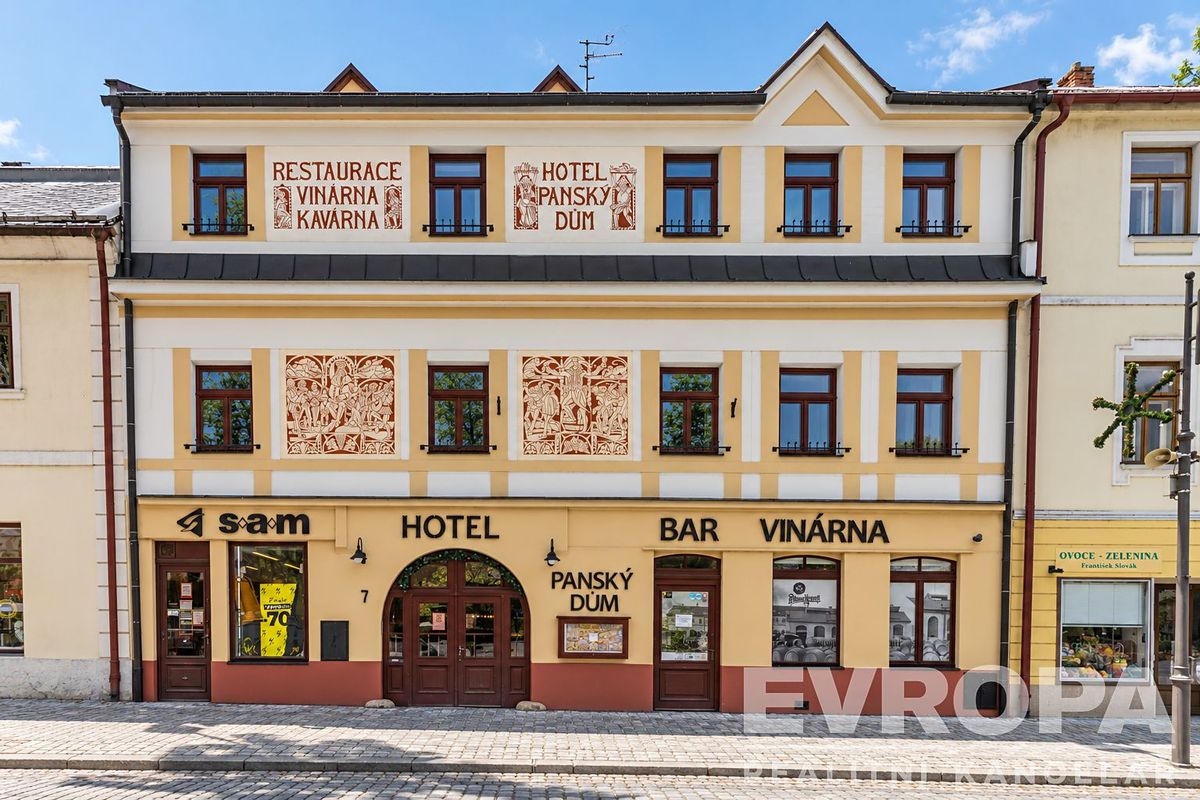 Prodej ubytovacího zařízení 1100 m²