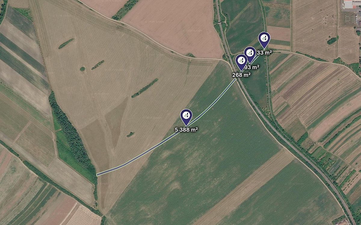 Prodej pole 6382 m²