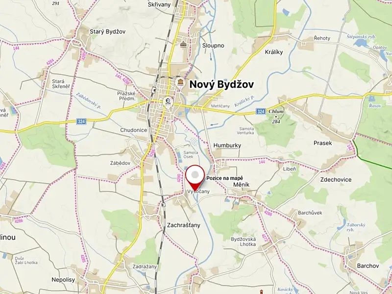 Prodej pozemku 2090 m², Nový Bydžov – náhled fotky 3