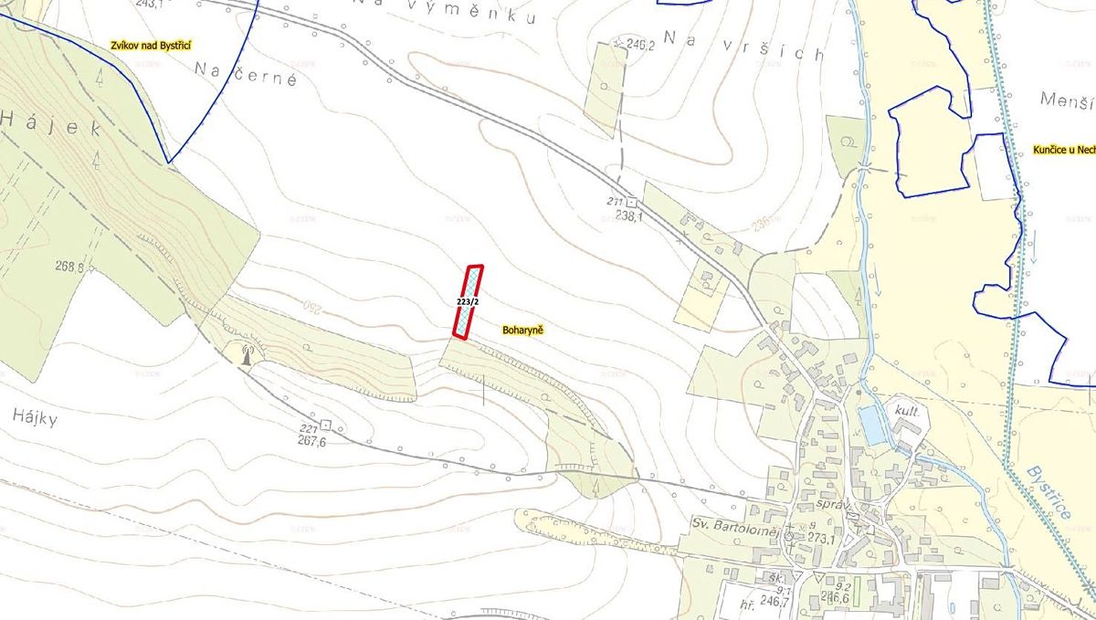 Prodej pole 2572 m² – fotografie 3