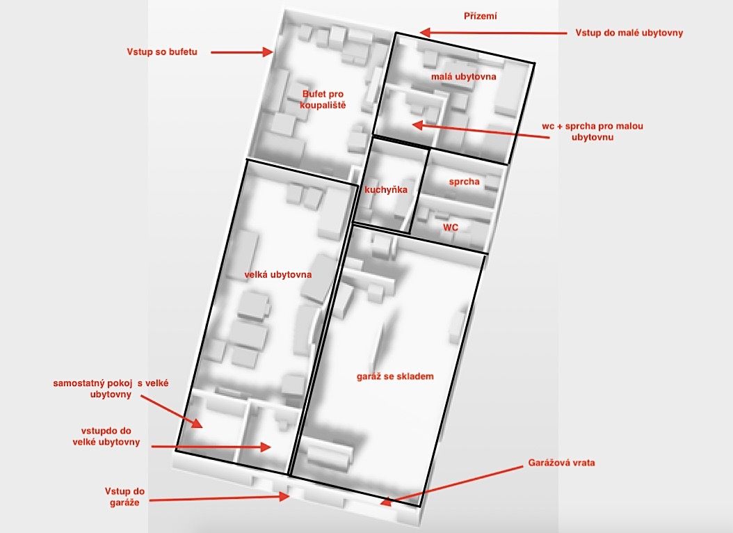 Prodej ubytovacího zařízení 387 m² – fotografie 3