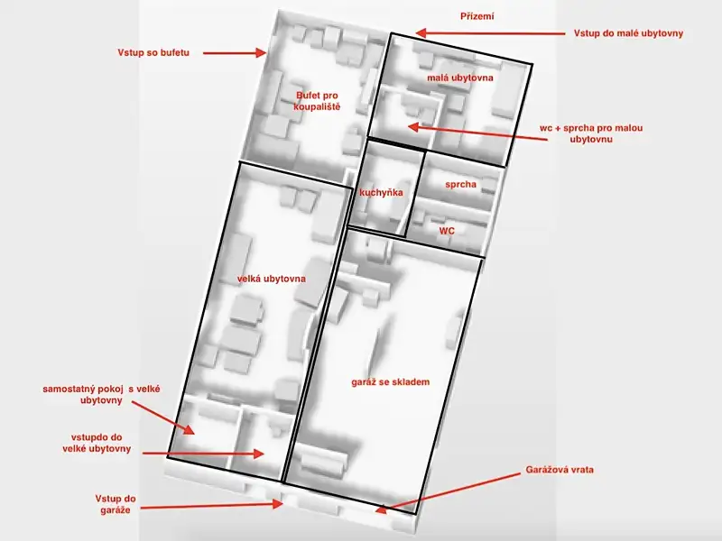 Prodej ubytovacího zařízení 387 m², Morkovice-Slížany – náhled fotky 3