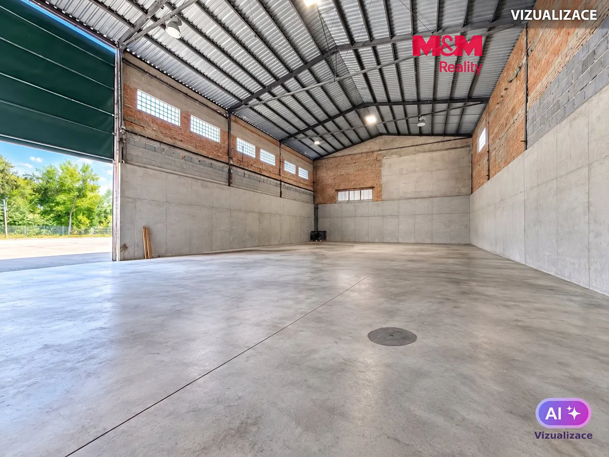Pronájem skladového prostoru 334 m²