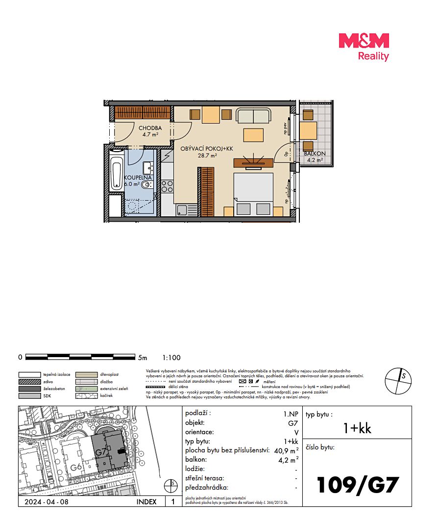 Prodej bytu 1+kk 41 m² – fotografie 2