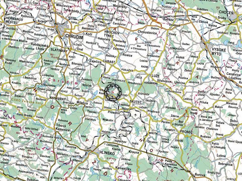 Prodej pole 2238 m², Chrast – náhled fotky 3