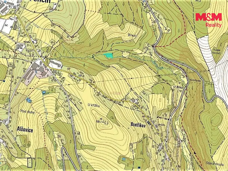 Prodej louky 1932 m², Pěnčín – náhled fotky 2