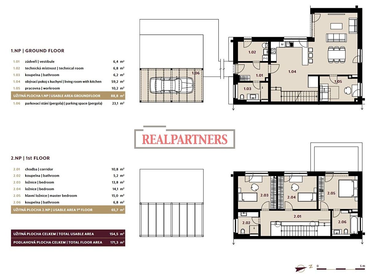 Prodej rodinného domu 171 m², pozemek 601 m² – fotografie 2