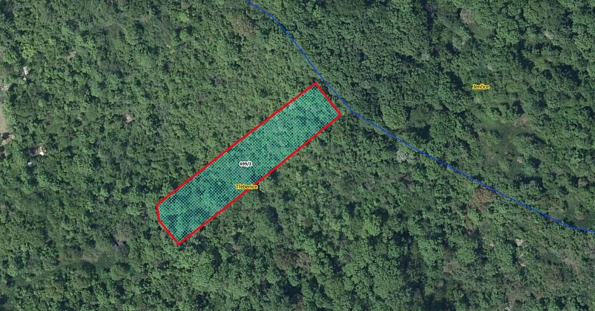 Prodej lesa 1475 m², Třebenice – fotka 1 z 3