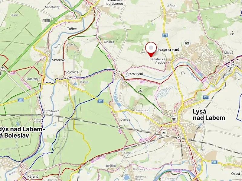 Prodej pole 15264 m², Milovice – náhled fotky 3