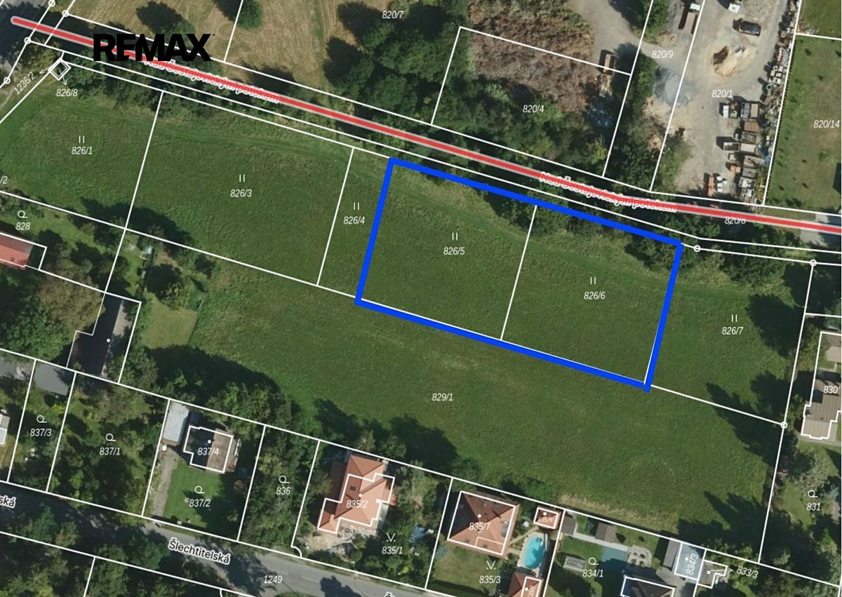 Prodej stavebního pozemku 2514 m²