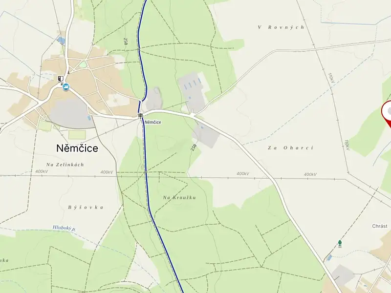 Prodej pozemku 3061 m², Němčice – náhled fotky 3