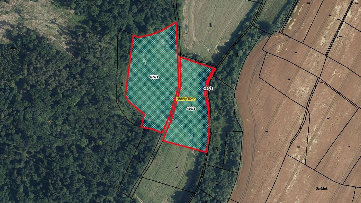 Prodej pole 17338 m², Horní Slivno – fotka 1 z 3