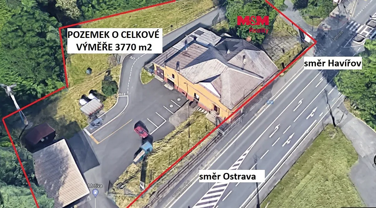 Prodej obchodního prostoru 440 m²