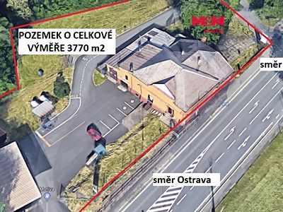 Prodej obchodního prostoru 440 m²