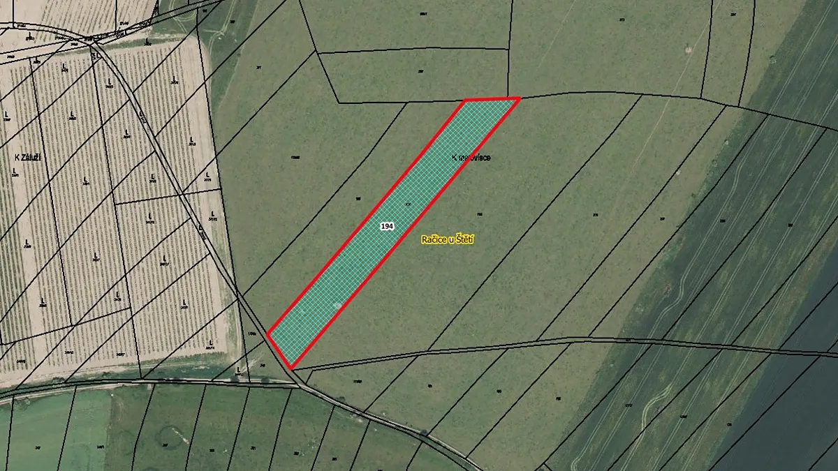 Prodej pozemku 6384 m²
