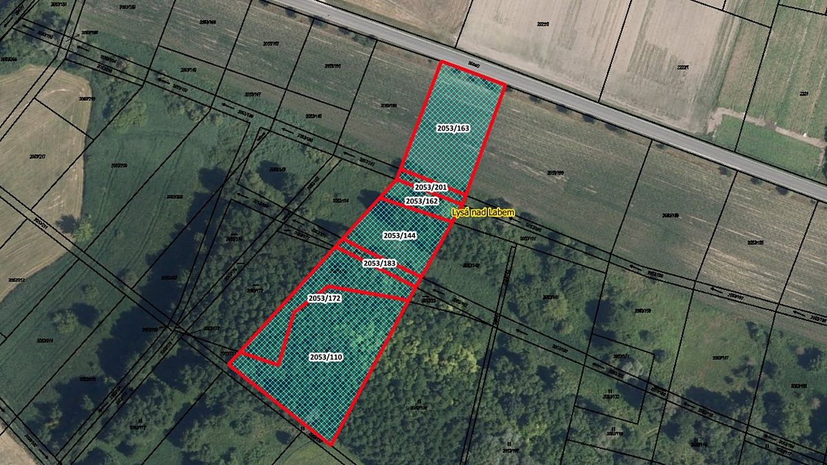 Prodej lesa 8812 m², Lysá nad Labem – fotka 1 z 3