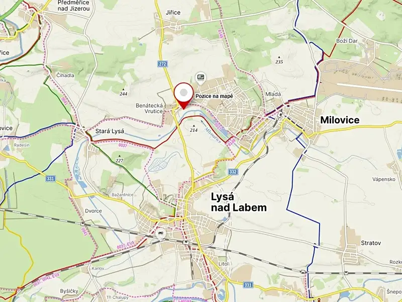 Prodej pole 8697 m², Milovice – náhled fotky 3