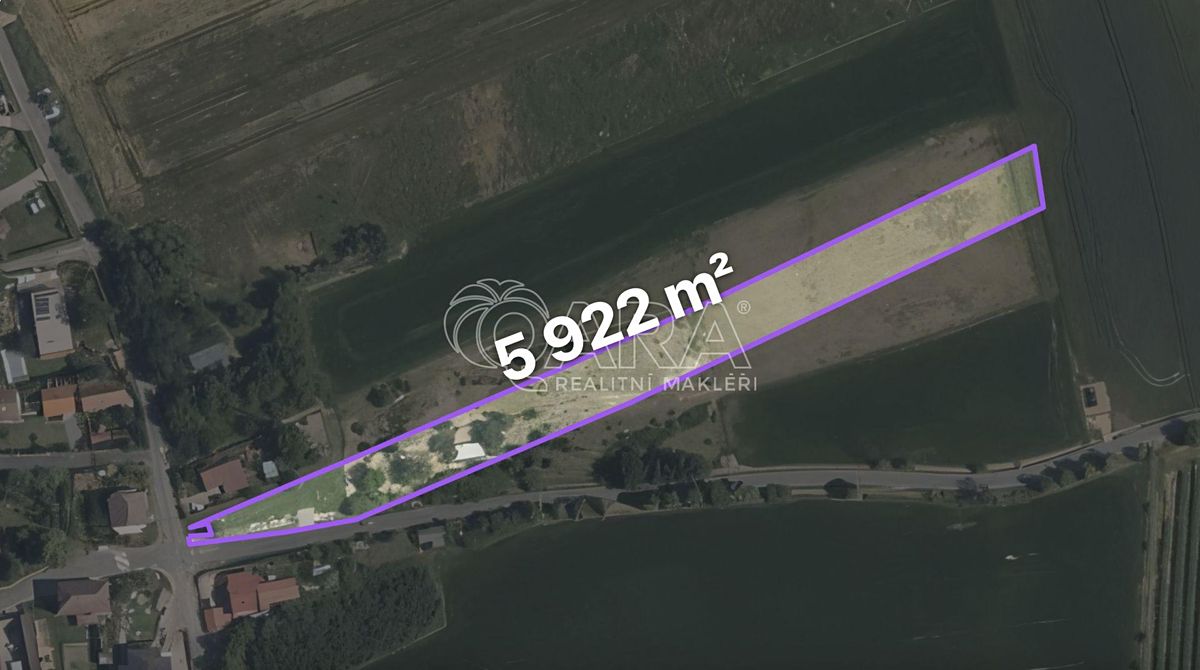 Prodej stavebního pozemku 5922 m² – fotografie 3