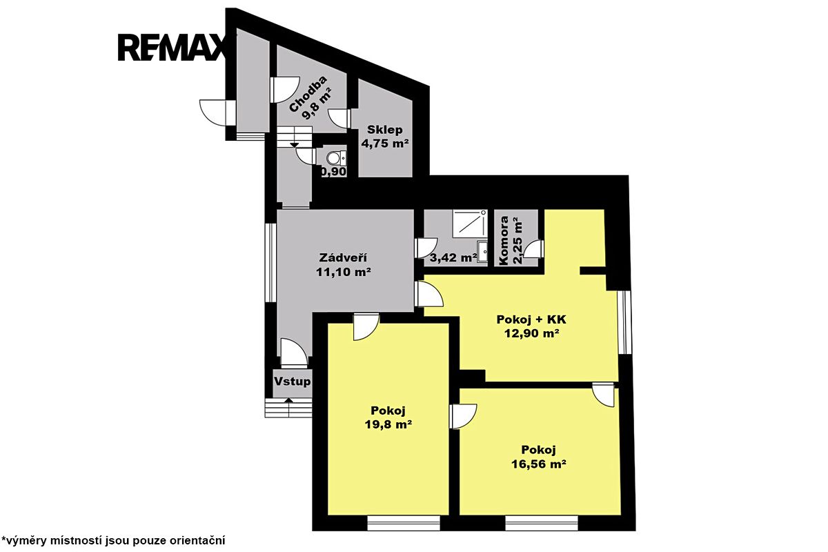 Prodej rodinného domu 80 m², pozemek 3454 m² – fotografie 4