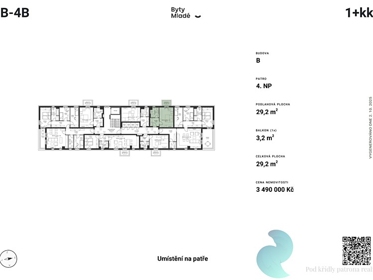 Prodej bytu 1+kk, 30 m² (6 z 12)