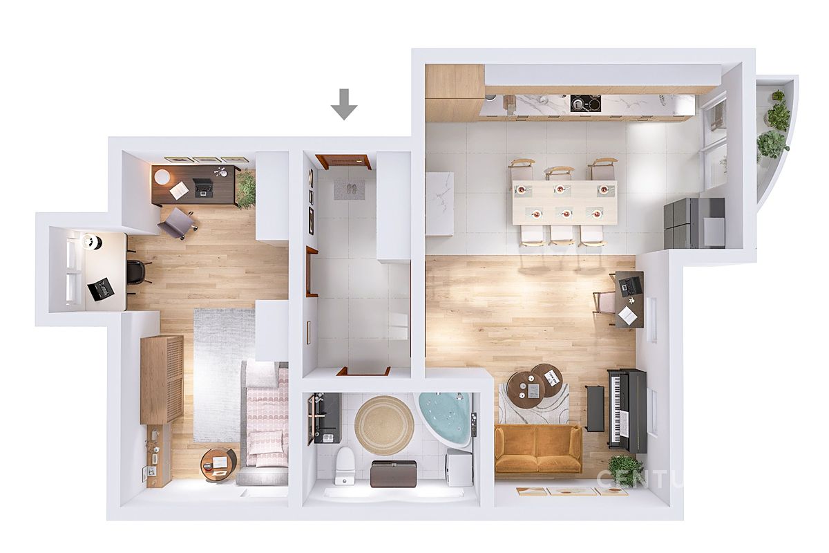 Prodej bytu 2+kk 64 m² – fotografie 4