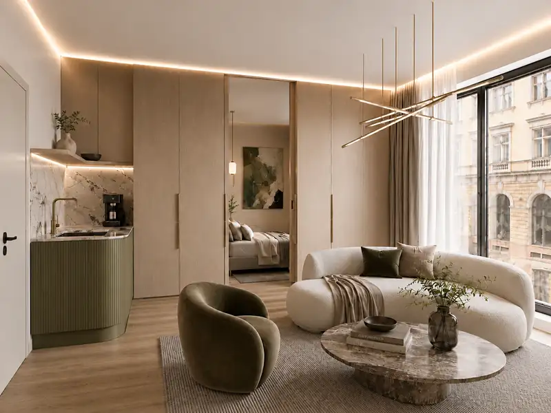 Prodej bytu 1+kk 31 m², Praha – náhled fotky 2