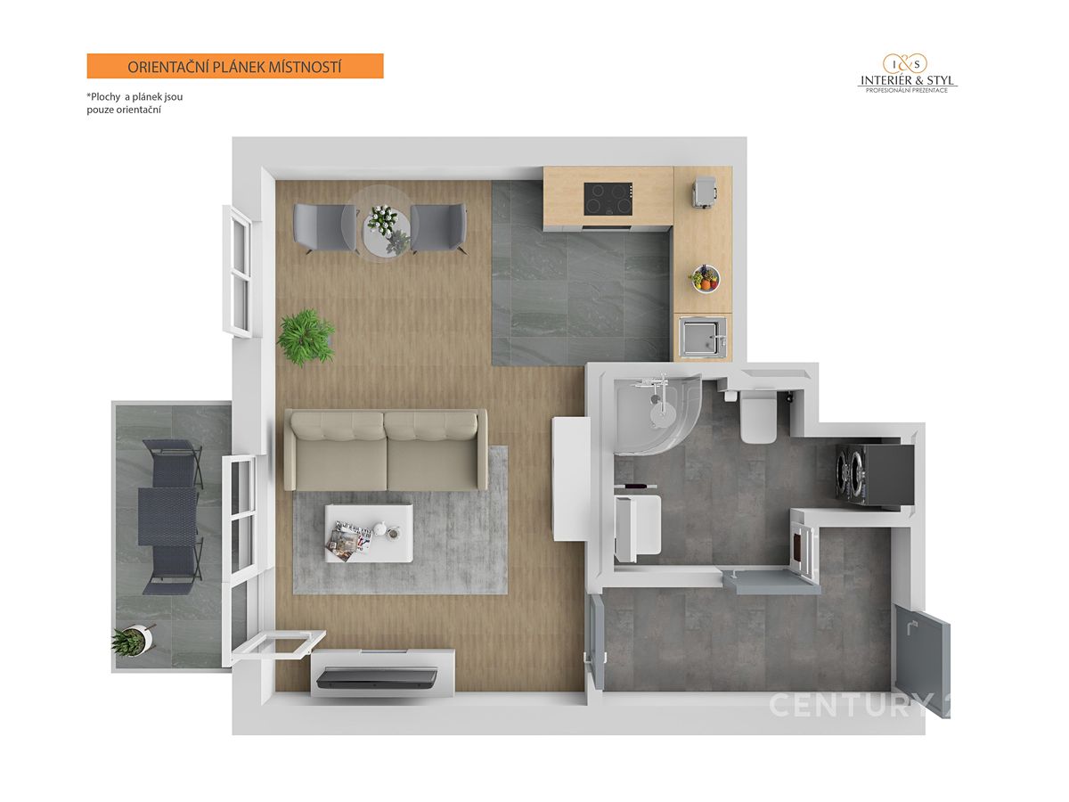 Prodej bytu 1+kk 32 m² – fotografie 4