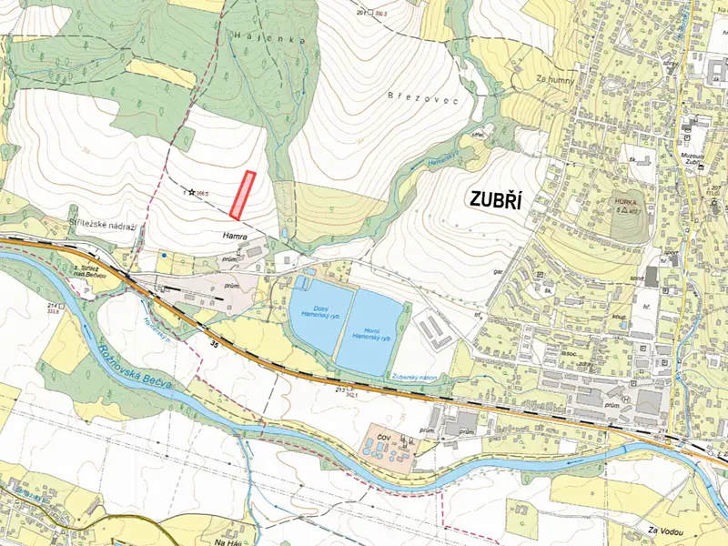 Prodej pole 2501 m², Zubří – náhled fotky 2