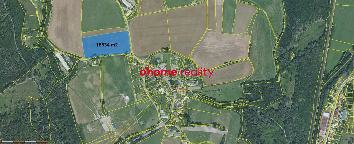 Prodej pole 18534 m²