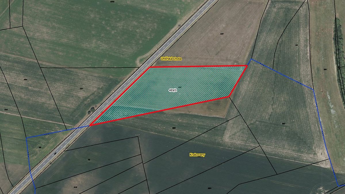 Prodej pozemku 9984 m², Uhlířská Lhota – fotka 1 z 3