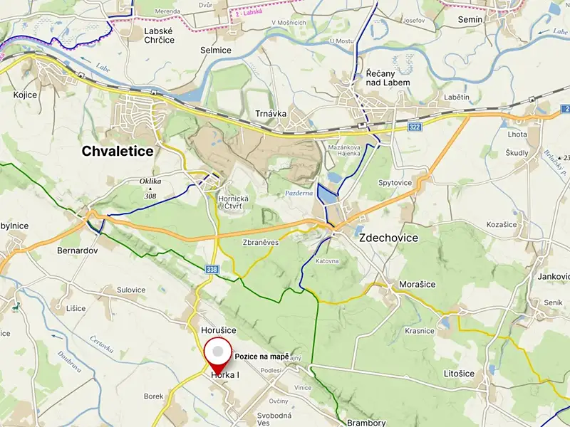 Prodej pozemku 2083 m², Horka I – náhled fotky 3
