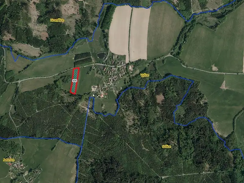 Prodej louky 8234 m², Vyžice – náhled fotky 3