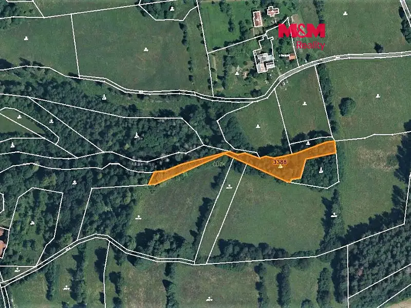 Prodej lesa 1421 m², Malá Bystřice – náhled fotky 1